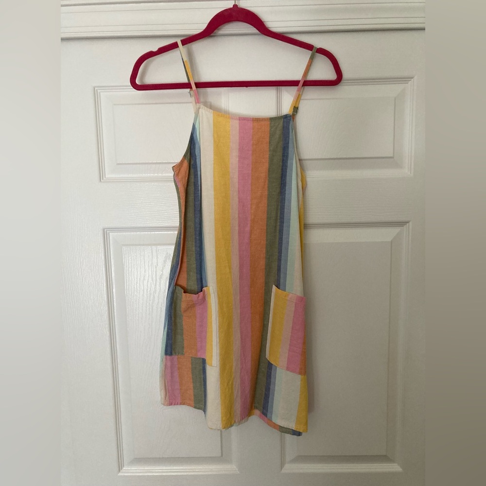 Multicolor mini dress!